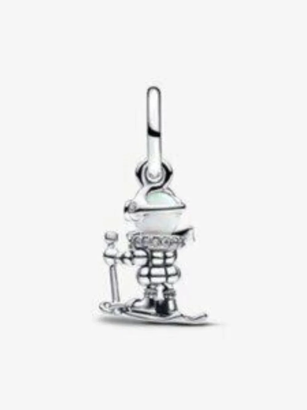 Authentic Skier Dangle Pandora Charm - Picture 2 of 5